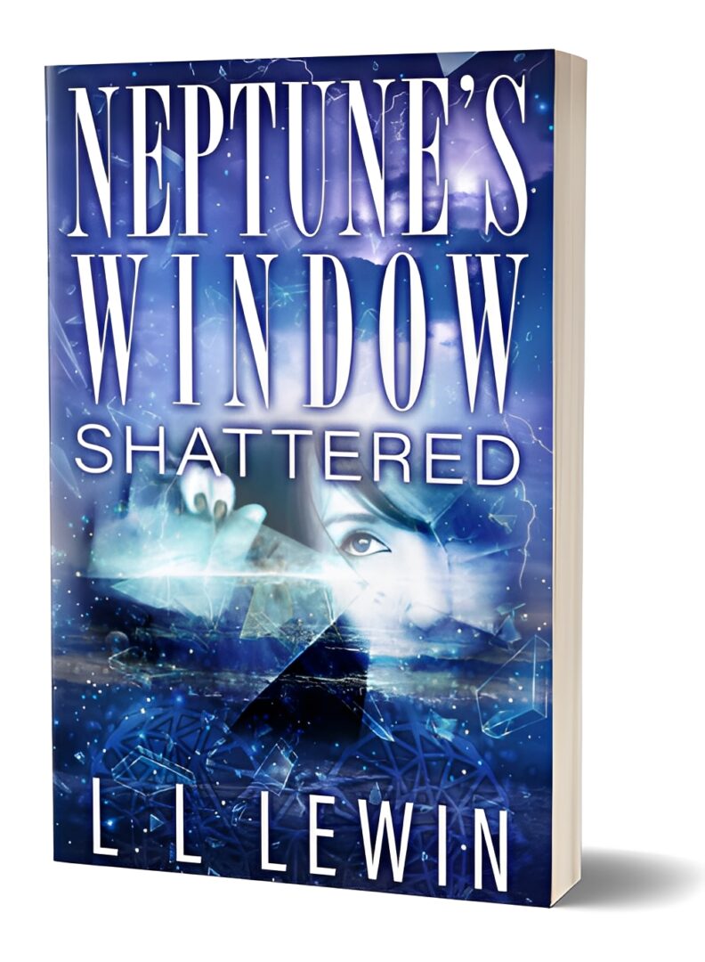 Book cover: "Neptune's Window: Shattered" by L.L. Lewin.